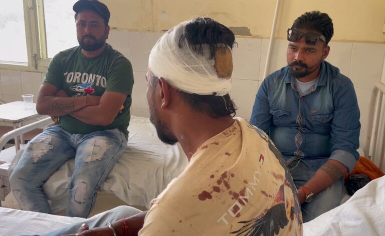 ਫਗਵਾੜਾ ’ਚ ਸਖਸ਼ ਦੀ ਘਰ ਅੰਦਰ ਦਾਖ਼ਲ ਹੋ ਕੇ ਕੁੱਟਮਾਰ ਹਸਪਤਾਲ ’ਚ ਜ਼ੇਰੇ ਇਲਾਜ ਪੀੜਤ ਨੇ ਮੰਗਿਆ ਇਨਸਾਫ਼