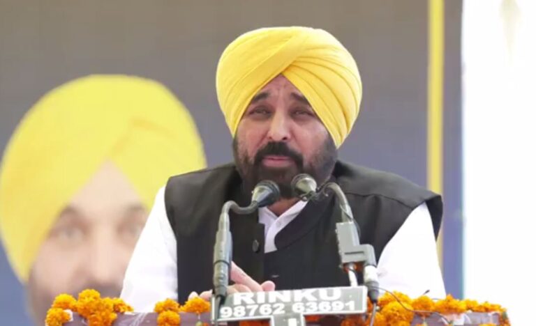 ਨੰਗਲ ਡੈਮ ਧਰਨੇ ਦੇ ਅਖੀਰਲੇ ਦਿਨ ਪਹੁੰਚੇ ਮੁੱਖ ਮੰਤਰੀ ਮਾਨ/ ਧਰਨੇ ’ਚ ਬੈਠੇ ਲੋਕਾਂ ਨੂੰ ਕੀਤਾ ਸੰਬੋਧਨ/ ਸੀਐਮ ਮਾਨ ਬੋਲੇ, ਅੱਜ ਤੋਂ ਦੇਵਾਂਗੇ ਹਰਿਆਣਾ ਨੂੰ ਪਾਣੀ