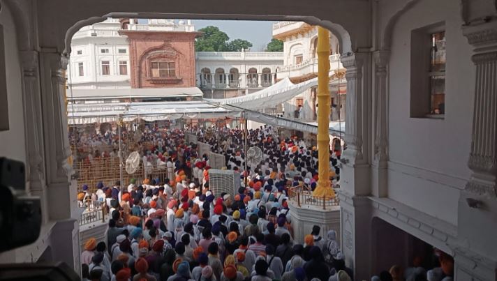 ਸ੍ਰੀ ਅਕਾਲ ਤਖਤ ਸਾਹਿਬ ਵਿਖੇ ਘੱਲੂਘਾਰਾ ਮੌਕੇ ਸ਼ਰਧਾਂਜਲੀ ਸਮਾਗਮ/ 41ਵੀਂ ਬਰਸੀ ਮੌਕੇ ਸ੍ਰੀ ਅਖੰਡ ਪਾਠ ਸਾਹਿਬ ਦੇ ਪਾਏ ਗਏ ਭੋਗ/ ਨਿਹੰਗ ਜਥੇਬੰਦੀਆਂ ਤੋਂ ਇਲਾਵਾ ਵੱਡੀ ਗਿਣਤੀ ਸੰਗਤ ਨੇ ਕੀਤੀ ਸ਼ਿਰਕਤ