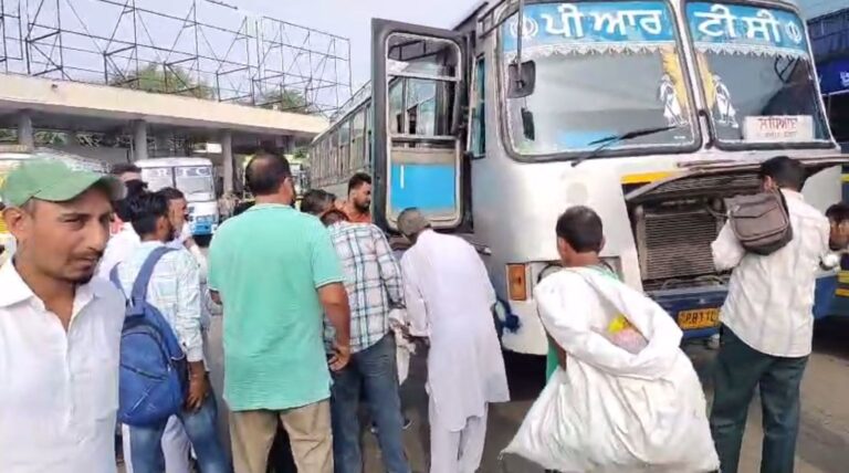 ਬਠਿੰਡਾ ਬੱਸ ਅੱਡੇ ’ਤੇ ਪੀਆਰਟੀਸੀ ਬੱਸ ਅੰਦਰ ਵੜਿਆ ਸੱਪ/ ਮੌਕੇ ’ਤੇ ਮੌਜੂਦ ਸਵਾਰੀਆਂ ਤੇ ਮੁਲਾਜ਼ਮਾਂ ’ਚ ਮਚੀ ਹਫੜਾ-ਦਫੜੀ
