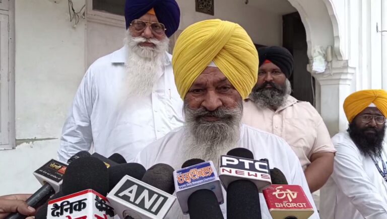 ਅਕਾਲੀ ਆਗੂ ਲੰਗਾਹ ਦੀ ਜਥੇਦਾਰ ਗੜਗੱਜ ਨਾਲ ਮੁਲਾਕਾਤ; ਅਕਾਲੀ-ਭਾਜਪਾ ਗਠਜੋੜ ਨੂੰ ਲੈ ਕੇ ਦਿੱਤਾ ਵੱਡਾ ਬਿਆਨ; ਕਿਹਾ, ਸਿਧਾਂਤਾਂ ਮੁਤਾਬਕ ਹੀ ਹੋਵੇਗਾ ਭਾਜਪਾ ਨਾਲ ਗਠਜੋੜ