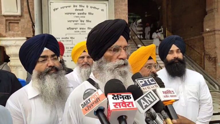 ਸ੍ਰੀ ਅਕਾਲ ਤਖ਼ਤ ਸਾਹਿਬ ਵਿਖੇ ਮੀਰੀ-ਪੀਰੀ ਦਿਵਸ ਮੌਕੇ ਸਮਾਗਮ/ ਐਸਜੀਪੀਸੀ ਪ੍ਰਧਾਨ ਹਰਜਿੰਦਰ ਸਿੰਘ ਧਾਮੀ ਨੇ ਕੀਤਾ ਸੰਬੋਧਨ