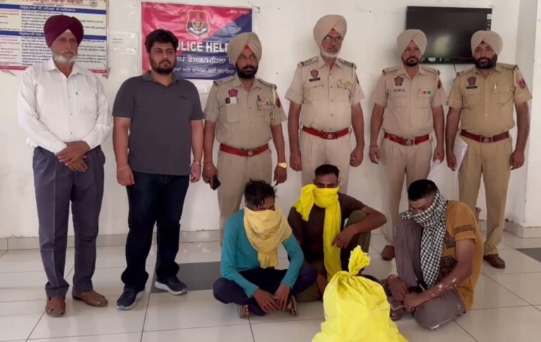 ਲਹਿਰਾਗਾਗਾ ਪੁਲਿਸ ਵੱਲੋਂ ਤਾਂਬਾ ਚੋਰੀ ਕਰਨ ਵਾਲੇ ਗਰੋਹ ਦਾ ਪਰਦਾਫਾਸ਼/ ਕਿਸਾਨਾਂ ਦੀਆਂ ਮੋਟਰਾਂ ਤੋਂ ਤਾਰਾਂ ਚੋਰੀ ਕਰ ਕੇ ਕੱਢਦੇ ਸੀ ਤਾਂਬਾ/ ਕਿਸਾਨਾਂ ਨੇ ਲਿਆ ਸੁੱਖ ਦਾ ਸਾਹ, ਪੁਲਿਸ ਐਕਸ਼ਨ ਦੀ ਕੀਤੀ ਸ਼ਲਾਘਾ