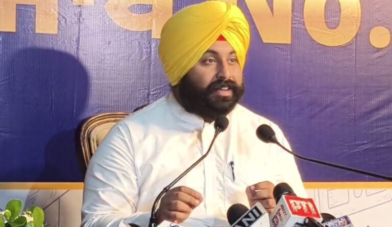 ਸੰਗਰੂਰ ਪਹੁੰਚੇ ਸਿੱਖਿਆ ਮੰਤਰੀ ਹਰਜੋਤ ਸਿੰਘ ਬੈਂਸ ਦਾ ਬਿਆਨ/ ਸਿੱਖਿਆ ਖੇਤਰ ਵਿਚ ਕੀਤੀਆਂ ਪ੍ਰਾਪਤੀਆਂ ਬਾਰੇ ਸਾਂਝਾ ਕੀਤੀ ਜਾਣਕਾਰੀ/ ਨੈਸ਼ਨਲ ਅਚੀਵਮੈਂਟ ਸਰਵੇ ’ਚ ਅੱਵਲ ਰਹਿਣ ਨੂੰ ਦੱਸਿਆ ਵੱਡੀ ਪ੍ਰਾਪਤੀ