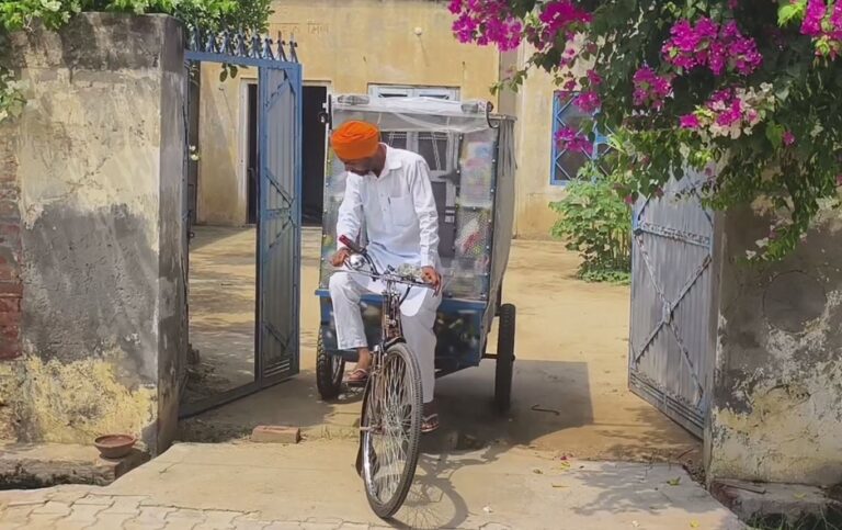 ਸੰਗਰੂਰ ਦੇ ਨੌਜਵਾਨ ਨੇ ਸ਼ੌਂਕ-ਸ਼ੌਕ ’ਚ ਬਣਾਈ ਸੋਲਰ ਰੇਹੜੀ; ਰੁਜ਼ਗਾਰ ’ਚ ਸਹਾਈ ਸਾਬਤ ਹੋ ਰਹੀ ਰੇਹੜੀ