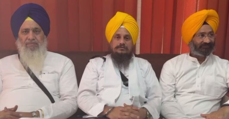 ਸੰਗਰੂਰ ਪਹੁੰਚੇ ਸਾਬਕਾ ਜਥੇਦਾਰ ਦਾ ਸੁਖਬੀਰ ਬਾਦਲ ਵੱਲ ਨਿਸ਼ਾਨਾ; ਪਰਮਜੀਤ ਸਿੰਘ ਸਰਨਾ ਰਾਹੀਂ ਜਥੇਦਾਰ ’ਤੇ ਦਬਾਅ ਦੇ ਲਾਏ ਇਲਜ਼ਾਮ