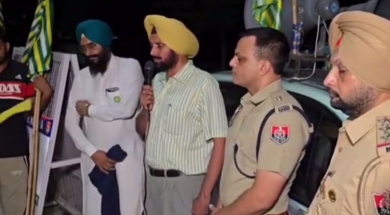 ਨਾਭਾ ’ਚ ਪੁਲਿਸ ਤੇ ਕਿਸਾਨਾਂ ਵਿਚਾਲੇ ਸਮਝੌਤਾ; ਡੀਐਸਪੀ ਨਾਲ ਧੁੱਕਾਮੁਕੀ ਬਾਦ ਭਖਿਆ ਸੀ ਮਾਮਲਾ; ਦੋਵੇਂ ਧਿਰਾਂ ਵਿਚਾਲੇ ਕੁੱਝ ਮੰਗਾਂ ’ਤੇ ਬਣੀ ਸਹਿਮਤੀ
