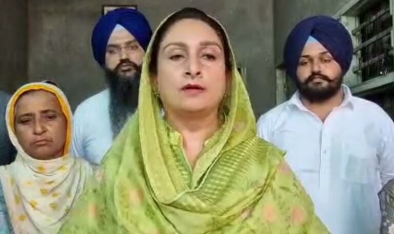 ਹਰਸਿਮਰਤ ਕੌਰ ਬਾਦਲ ਨੇ ਘੇਰੀ ਮਾਨ ਸਰਕਾਰ;  ਪੰਜਾਬ ਨੂੰ ਬਰਬਾਦ ਕਰਨ ਦੇ ਲਾਏ ਇਲਜ਼ਾਮ; ਕਿਹਾ, ਦਿੱਲੀ ਵਾਲਿਆਂ ਦੀ ਕਠਪੁਤਲੀ ਬਣ ਚੁੱਕੀ ਸਰਕਾਰ