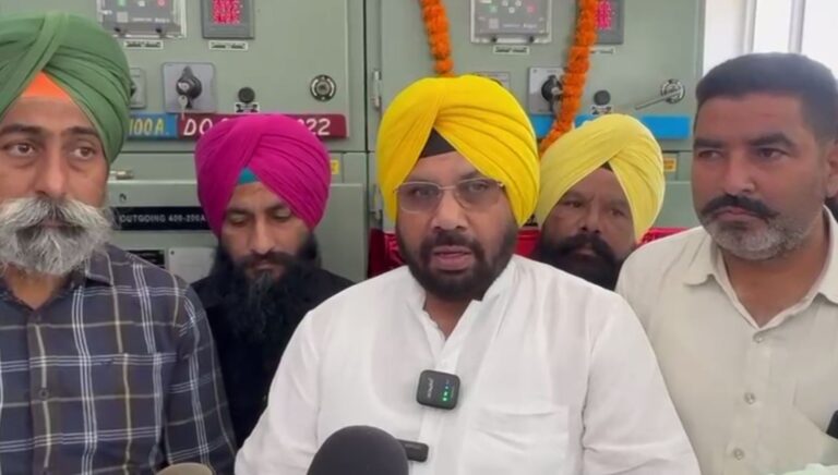 ਜੰਡਿਆਲਾ ਗੁਰੂ ਦੇ ਲੋਕਾਂ ਨੂੰ ਮੰਤਰੀ ਈਟੀਓ ਦਾ ਤੋਹਫਾ; 34.24 ਲੱਖ ਨਾਲ ਬਣੇ 11 ਕੇਵੀ ਫੀਡਰ ਦਾ ਉਦਘਾਟਨ