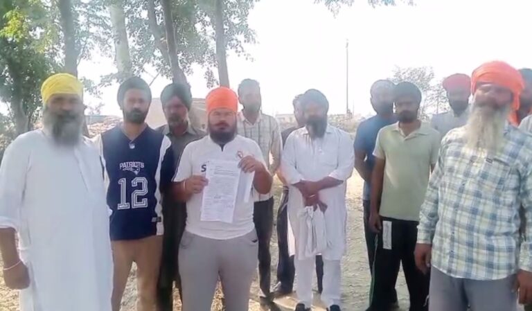 ਤਰਨ ਤਾਰਨ ’ਚ ਸਰਕਾਰੀ ਜ਼ਮੀਨ ’ਤੇ ਕਬਜ਼ੇ ਦੀ ਕੋਸ਼ਿਸ਼; ਪੰਚਾਇਤ ਘਰ ਦੀ ਥਾਂ ’ਤੇ ਧੱਕੇ ਨਾਲ ਕਬਜੇ ਦੇ ਇਲਜ਼ਾਮ