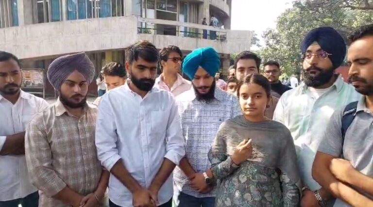 ਪੀਯੂ ਵਿਦਿਆਰਥੀ ਜਥੇਬੰਦੀਆਂ ਵੱਲੋਂ ਹੜਤਾਲ ਦਾ ਐਲਾਨ; ਹਲਫਨਾਮੇ ਦੇ ਮੁੱਦੇ ਤੋਂ ਨਰਾਜ ਹੋ ਚੁੱਕਿਆ ਕਦਮ