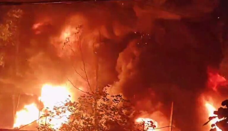 ਜਲੰਧਰ ’ਚ ਟਾਇਰਾਂ ਦੇ ਗੋਦਾਮ ’ਚ ਅੱਗ; ਫਾਇਰ ਬ੍ਰਿਗੇਡ ਨੇ ਮੁਸ਼ੱਕਤ ਬਾਦ ਪਾਇਆ ਕਾਬੂ