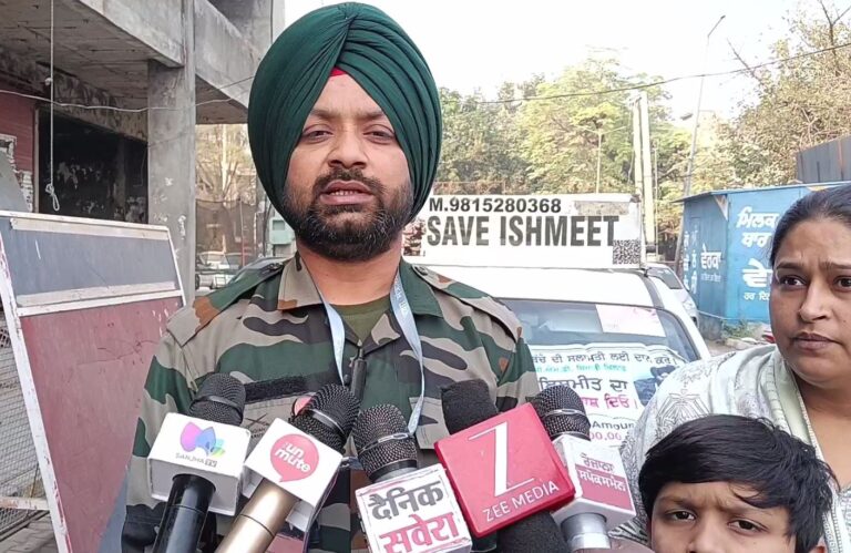 ਬਟਾਲਾ ਦੇ ਫੌਜੀ ਜਵਾਨ ਦੀ ਮਦਦ ਦੀ ਭਾਵੁਕ ਅਪੀਲ; ਪੁੱਤਰ ਦੀ ਜਾਨ ਬਚਾਉਣ ਲਈ 23 ਕਰੋੜ ਦੀ ਐ ਲੋੜ; ਅਮਰੀਕਾ ’ਚ ਹੀ ਹੋ ਸਕਦੈ ਲਾਇਲਾਜ਼ ਬਿਮਾਰੀ ਦਾ ਇਲਾਜ਼