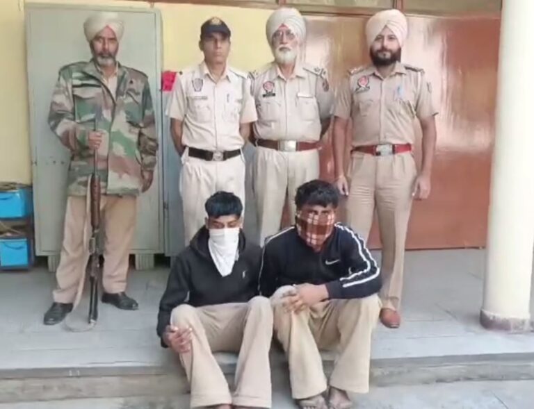 ਬਟਾਲਾ ਪੁਲਿਸ ਵੱਲੋਂ ਗਰਨੇਡ ਹਮਲੇ ਦੀ ਸਾਜ਼ਿਸ਼ ਬੇਨਕਾਬ; ਦੋ ਜਣਿਆਂ ਨੂੰ ਸਾਜ਼ਿਸ਼ ਦੇ ਦੋਸ਼ਾਂ ਤਹਿਤ ਕੀਤਾ ਗ੍ਰਿਫਤਾਰ; ਥਾਣਿਆਂ ਤੇ ਪੁਲਿਸ ਚੌਂਕੀਆਂ ’ਤੇ ਹਮਲੇ ਦੀ ਸੀ ਯੋਜਨਾ