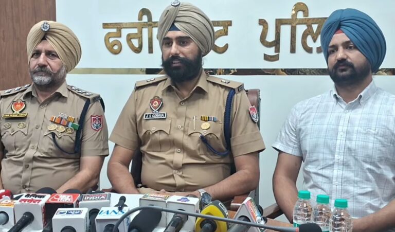 ਫਰੀਦਕੋਟ ਪੁਲਿਸ ਵੱਲੋਂ ਫਿਰੌਤੀ ਮਾਮਲੇ ਦਾ ਮੁਲਜਮ ਕਾਬੂ; ਘਟਨਾ ਤੋਂ ਚੰਦ ਘੰਟਿਆਂ ਅੰਦਰ ਹੀ ਕੀਤਾ ਗ੍ਰਿਫਤਾਰ; ਮੁਲਜ਼ਮ ਨੇ 10 ਲੱਖ ਰੁਪਏ ਦੀ ਮੰਗੀ ਸੀ ਫਿਰੌਤੀ