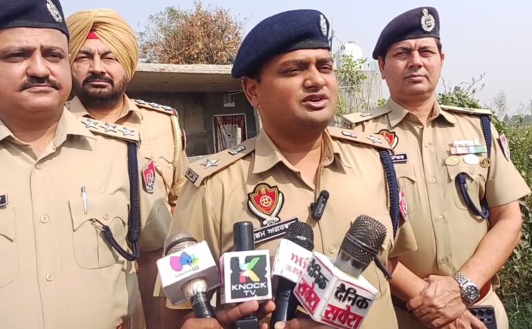 ਫਤਹਿਗੜ੍ਹ ਸਾਹਿਬ ਪੁਲਿਸ ਦਾ ਨਸ਼ਿਆਂ ਖਿਲਾਫ਼ ਐਕਸ਼ਨ; ਪਿੰਡ ਕੋਟਲਾ ਫਾਜਲ ‘ਚ ਢਾਹਿਆਂ ਮਕਾਨ