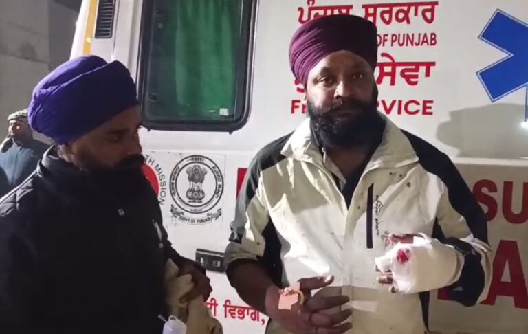 ਪਟਿਆਲਾ ’ਚ ਚਾਚੇ ਦਾ ਭਤੀਜੇ ’ਤੇ ਹਮਲਾ/  ਤੇਜ਼ਧਾਰ ਹਥਿਆਰ ਨਾਲ ਵੱਢੀ ਉਂਗਲੀ/ ਜ਼ਖਮੀ ਹਸਪਤਾਲ ’ਚ ਦਾਖ਼ਲ