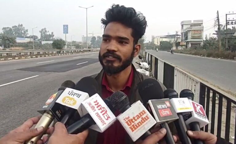 ਜਲੰਧਰ ਪਹੁੰਚਿਆ ਯੂਪੀ ਤੋਂ ਚੱਲਿਆ ਸਾਇਕਲ ਯਾਤਰੀ; ਮਨੀਸ਼ਾ ਕਤਲ ਕੇਸ ’ਚ ਇਨਸਾਫ਼ ਦਾ ਦਿੱਤਾ ਸੁਨੇਹਾ