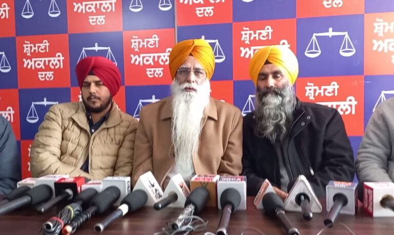 ਜਗਰਾਉ ’ਚ ਅਕਾਲੀ ਆਗੂਆਂ ਨੇ ਸਰਕਾਰ ਵੱਲ ਸਾਧੇ ਨਿਸ਼ਾਨੇ / ਸਰੂਪ ਮਾਮਲੇ ਦੇ ਸਿਆਸੀਕਰਨ ਦੇ ਇਲਜ਼ਾਮ