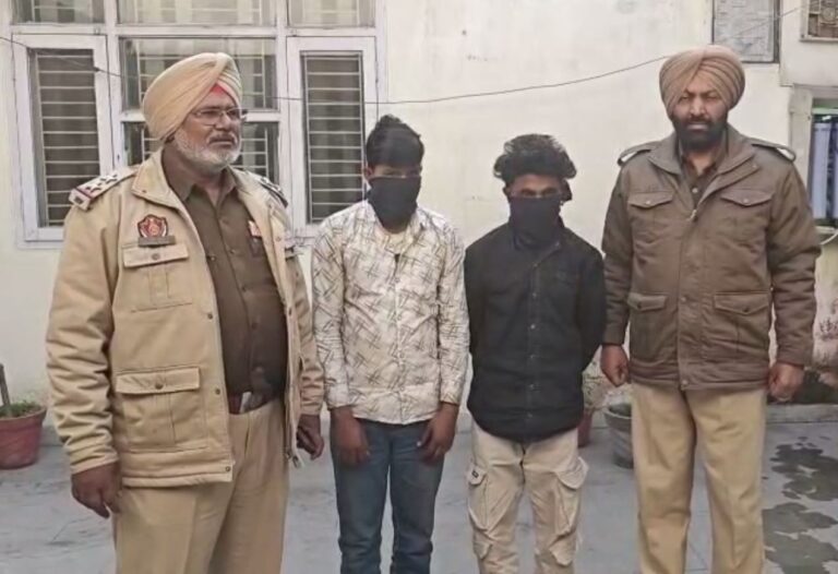 ਜਲੰਧਰ ਪੁਲਿਸ ਨੇ ਸੁਲਝਾਇਆ ਡਕੈਤ ਦਾ ਮਾਮਲਾ/ ਬੀਮਾ ਰਕਮ ਬਟੋਰਨ ਲਈ ਰਚੀ ਸੀ ਸਾਜ਼ਸ਼/ ਪੁਲਿਸ ਨੇ ਦੋ ਮੁਲਜ਼ਮਾਂ ਨੂੰ ਕੀਤਾ ਗ੍ਰਿਫਤਾਰ