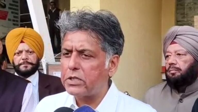 ਜਲੰਧਰ ’ਚ ਸਾਂਸਦ ਮੁਨੀਸ਼ ਤਿਵਾੜੀ ਦੇ ਕੇਂਦਰ ਵੱਲ ਨਿਸ਼ਾਨਾ/ ਕਿਸਾਨਾਂ ਦੇ ਹਿਤਾਂ ਨੂੰ ਅਮਰੀਕਾ ਅੱਗੇ ਵੇਚਣ ਦੇ ਇਲਜ਼ਾਮ