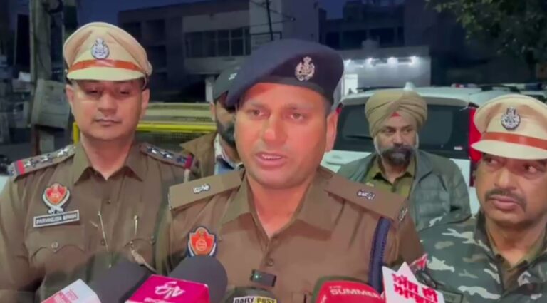 ਬਠਿੰਡਾ ਪੁਲਿਸ ਤੇ ਨਸ਼ਾ ਤਸਕਰਾਂ ਵਿਚਾਲੇ ਮੁਕਾਬਲਾ/ ਪਿਸਟਲ ਤੇ ਕਾਰਤੂਸਾਂ ਸਮੇਤ 5 ਮੁਲਜ਼ਮ ਕਾਬੂ