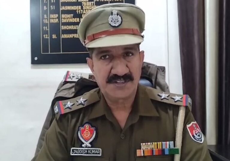 ਪਟਾਨਕੋਟ ਪੁਲਿਸ ਵੱਲੋਂ ਨਸ਼ੇ ਸਮੇਤ ਇਕ ਕਾਬੂ/ 4 ਗਰਾਮ 27 ਮਿਲੀਗਰਾਮ ਹੈਰੋਇਨ ਬਰਾਮਦ