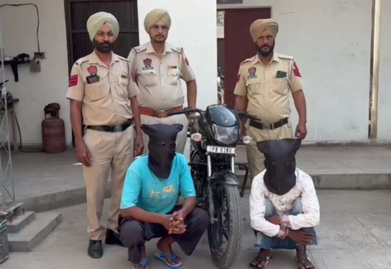 ਫਰੀਦਕੋਟ ਪੁਲਿਸ ਦੀ ਨਸ਼ਿਆਂ ਖਿਲਾਫ਼ ਵੱਡੀ ਕਾਰਵਾਈ/ 106 ਗਰਾਮ ਹੈਰੋਇਨ ਤੇ ਡਰੱਗ ਮਨੀ ਸਮੇਤ ਦੋ ਕਾਬੂ