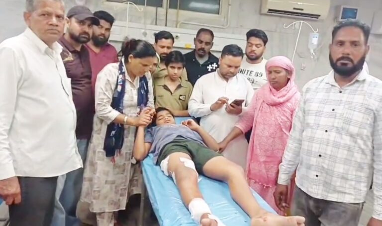 ਗੁਰਦਾਸਪੁਰ ’ਚ ਪਿੱਟਬੁੱਲ ਕੁੱਤੇ ਨੇ ਨੋਚਿਆ ਮਾਸੂਮ/ ਪਿਤਾ ਨਾਲ ਖਰੀਦਦਾਰੀ ਕਰਨ ਆਏ ’ਤੇ ਕੀਤਾ ਹਮਲਾ