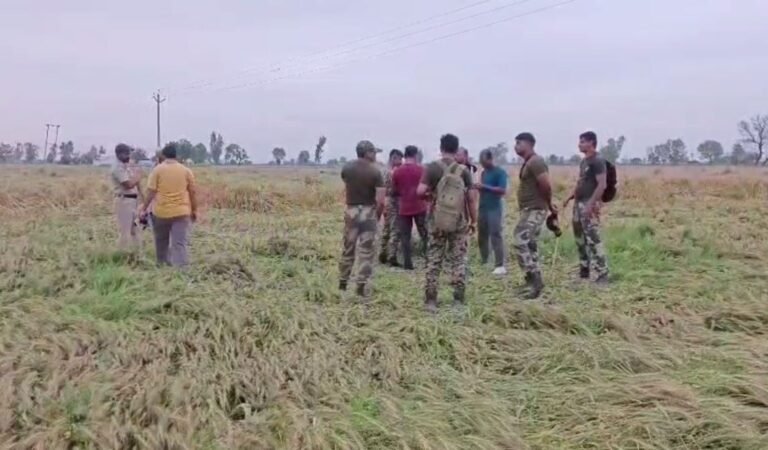 ਤਰਨ ਤਾਰਨ ’ਚ ਡਰੋਨ ਰਾਹੀਂ ਸੁੱਟੇ ਹਥਿਆਰ/ ਖੇਤਾਂ ’ਚੋਂ 1 ਪਿਸਟਲ ਤੇ 2 ਕਾਰਤੂਸ ਬਰਾਮਦ/ ਪੁਲਿਸ ਨੇ ਹਥਿਆਰ ਕਬਜ਼ੇ ’ਚ ਲੈ ਕੇ ਜਾਂਚ ਆਰੰਭੀ