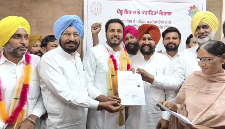 ਮਾਨਸਾ ਜ਼ਿਲ੍ਹਾ ਪਰਿਸ਼ਦ ਦੀ ਚੇਅਰਮੈਨੀ ’ਤੇ ਆਪ ਦਾ ਕਬਜ਼ਾ/ ਚੁਸਪਿੰਦਰਬੀਰ ਸਿੰਘ ਚਹਿਲ ਬਣੇ ਨਵੇਂ ਚੇਅਰਮੈਨ/ ਪਾਰਟੀ ਹਾਈ ਕਮਾਂਡ ਤੇ ਸਾਰੇ ਮੈਂਬਰਾਂ ਦਾ ਕੀਤਾ ਧੰਨਵਾਦ