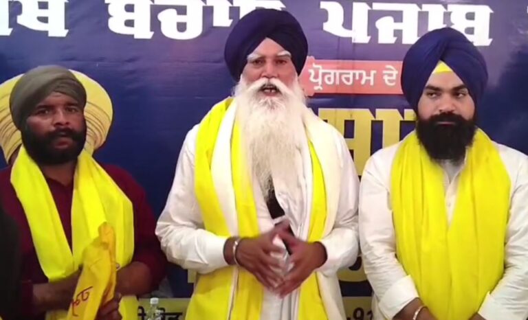 ਗੁਰਦਾਸਪੁਰ ਪਹੁੰਚੇ ਸਾਂਸਦ ਅੰਮ੍ਰਿਤਪਾਲ ਦੇ ਪਿਤਾ ਤਰਸੇਮ ਸਿੰਘ/  ਪੰਜਾਬ ਤੇ ਪੰਜਾਬ ਦੀ ਜਵਾਨੀ ਨੂੰ ਬਚਾਉਣ ਦਾ ਦਿੱਤਾ ਹੌਕਾ/ ਚੰਗੇ ਉਮੀਦਵਾਰਾਂ ਨੂੰ ਵੋਟਾਂ ਪਾਉਣ ਦੀ ਕੀਤੀ ਅਪੀਲ