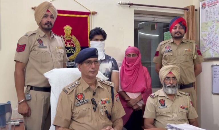 ਮੋਗਾ ਪੁਲਿਸ ਵੱਲੋਂ ਕਤਲ ਕੇਸ ’ਚ ਪਤੀ-ਪਤਨੀ ਸਮੇਤ 4 ਕਾਬੂ/ ਦੋ ਦਿਨ ਦਾ ਰਿਮਾਂਡ ਲੈ ਕੇ ਅਗਲੀ ਕਾਰਵਾਈ ਕੀਤੀ ਸ਼ੁਰੂ/ ਪਿੰਡ ਸੁਖਾਨੰਦ ’ਚ ਗੋਲੀ ਮਾਰ ਕੇ ਕੀਤੀ ਸੀ ਹੱਤਿਆ