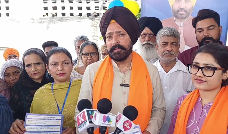 ਫਤਹਿਗੜ੍ਹ ’ਚ ਵਿੱਤੀ ਸਹਾਇਤਾ ਦੀ ਰਜਿਸਟਰੇਸ਼ਨ ਸ਼ੁਰੂ/ ਵਿਧਾਇਕ ਸਖਬੀਰ ਸਿੰਘ ਰਾਏ ਨੇ ਕਰਵਾਈ ਸ਼ੁਰੂਆਤ/ ਲਾਭਪਾਤਰੀ ਔਰਤਾਂ ਵੱਲੋਂ ਸਰਕਾਰ ਦਾ ਧੰਨਵਾਦ
