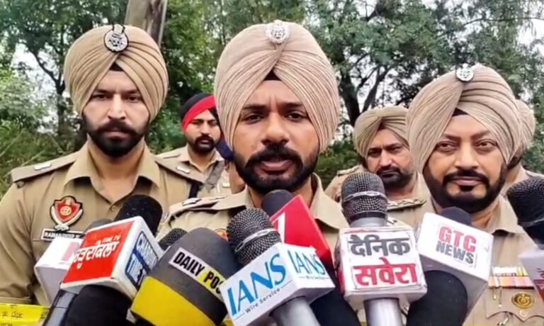 ਬਟਾਲਾ ਪੁਲਿਸ ਵੱਲੋਂ ਗੈਂਗਸਟਰ ਦੇ ਗੁਰਗੇ ਦਾ ਐਨਕਾਊਂਟਰ/ ਜਵਾਬੀ ਕਾਰਵਾਈ ਦੌਰਾਨ ਜ਼ਖਮੀ ਹਾਲਤ ’ਚ ਕਾਬੂ/ ਹਸਪਤਾਲ ਦਾਖ਼ਲ ਕਰਵਾ ਕੇ ਕਾਰਵਾਈ ਕੀਤੀ ਸ਼ੁਰੂ