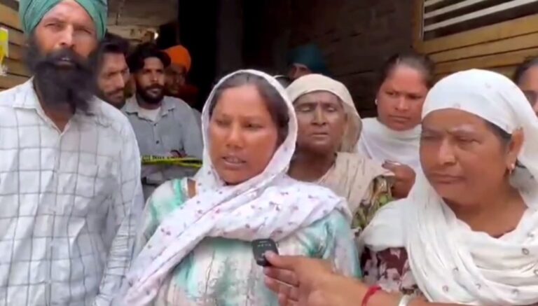 ਗੁਰਦਾਸਪੁਰ ’ਚ ਗਰਭਵਤੀ ਦੀ ਭੇਦਭਰੀ ਹਾਲਤ ’ਚ ਮੌਤ/ ਪਰਿਵਾਰ ਨੇ ਲਾਏ ਕਤਲ ਦੇ ਇਲਜ਼ਾਮ/ ਪੁਲਿਸ ਕਰ ਰਹੀ ਜਾਂਚ