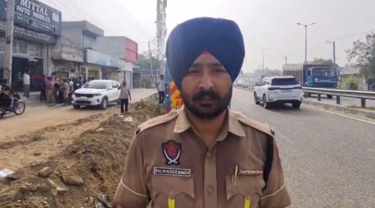 ਭਵਾਨੀਗੜ੍ਹ ’ਚ ਸੜਕ ਹਾਦਸੇ ’ਚ ਬਜ਼ੁਰਗ ਮਹਿਲਾ ਦੀ ਮੌਤ/  ਟਰੱਕ ਦੇ ਮੋਟਰ ਸਾਇਕਲ ਵਿਚਾਲੇ ਹੋਈ ਟੱਕਰ/ ਲੋਕਾਂ ਨੇ ਹਾਈਵੇ ਅਥਾਰਟੀ ਨੂੰ ਦੱਸਿਆ ਜ਼ਿੰਮੇਵਾਰ