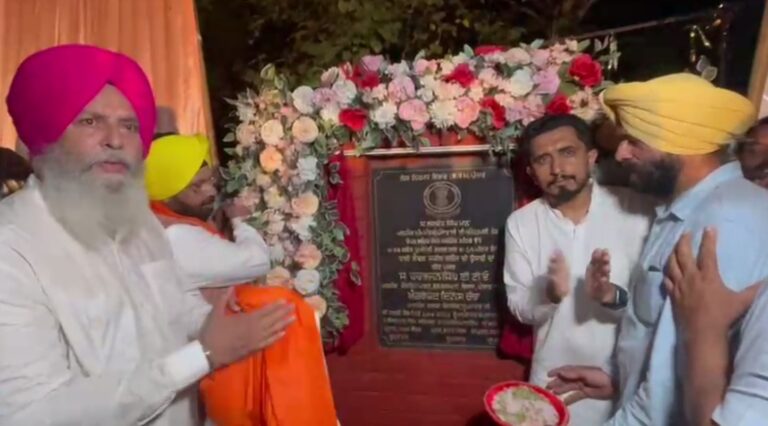 ਰੂਪਨਗਰ ਵਾਸੀਆਂ ਪੰਜਾਬ ਸਰਕਾਰ ਦਾ ਵੱਡਾ ਤੋਹਫ਼ਾ/ 16.38 ਕਰੋੜ ਲਾਗਤ ਨਾਲ ਬਣੇਗਾ ਨਵਾਂ ਪੁਲ/ ਮੰਤਰੀ ਈ.ਟੀ.ਓ. ਨੇ ਸ਼ੁਰੂ ਕਰਵਾਏ ਨਿਰਮਾਣ ਕਾਰਜ