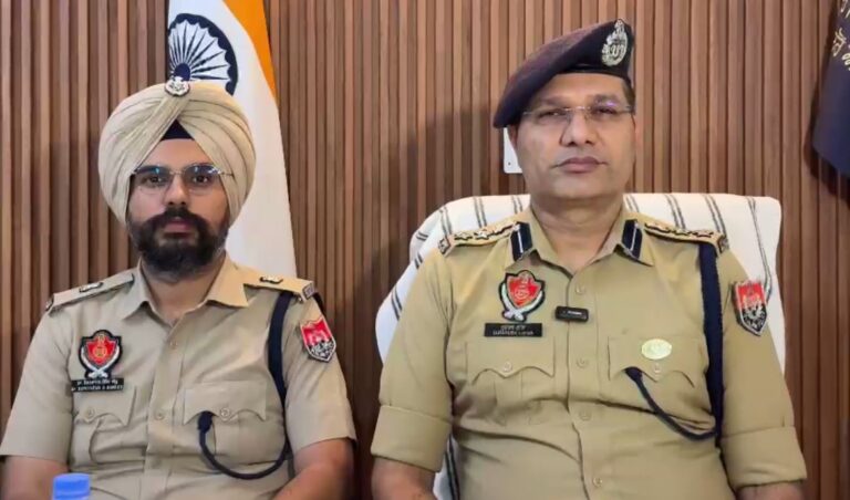ਤਰਨ ਤਾਰਨ ਪੁਲਿਸ ਵੱਲੋਂ ਫਿਰੌਤੀ ਮੁਲਜ਼ਮਾਂ ਦਾ ਐਨਕਾਊਟਰ/ ਮੁਕਾਬਲੇ ਬਾਅਦ ਜ਼ਖਮੀ ਹਾਲਤ ’ਚ ਦੋ ਗ੍ਰਿਫਤਾਰ/ 2 ਪਿਸਤੌਲ ਬਰਾਮਦ, ਗੋਲੀਬਾਰੀ ਘਟਨਾਵਾਂ ’ਚ ਸੀ ਸ਼ਾਮਲ