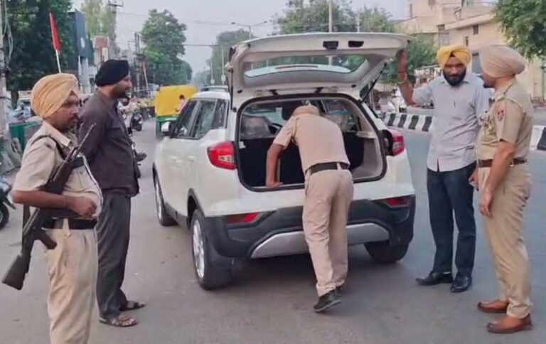 ਫਤਿਹਗੜ੍ਹ ਪੁਲਿਸ ਦੀ ਨਿਯਮ ਤੋੜਣ ਵਾਲਿਆਂ ’ਤੇ ਸਖਤੀ/ ਨਾਕੇਬੰਦੀ ਤੇ ਚੈਕਿੰਗ ਦੌਰਾਨ 150 ਦੇ ਕੱਟੇ ਚੱਲਾਨ/ ਨਸ਼ੇ ਰੋਕਣ ਲਈ ਜਨਤਾ ਤੋਂ ਸਹਿਯੋਗ ਦੀ ਅਪੀਲ